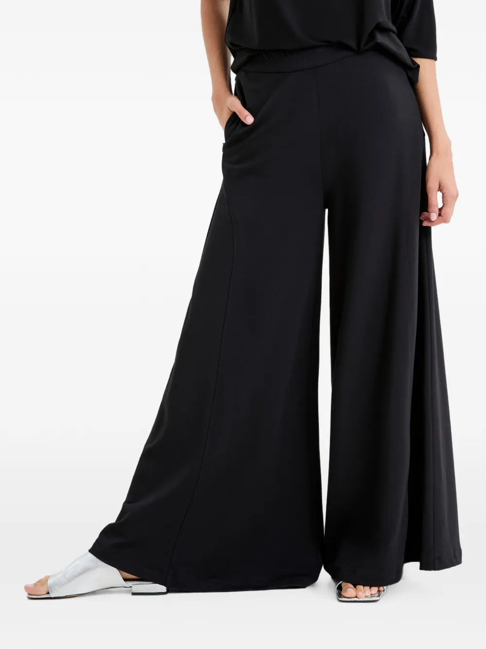 Marcella Hylan Hose mit weitem Bein - Schwarz