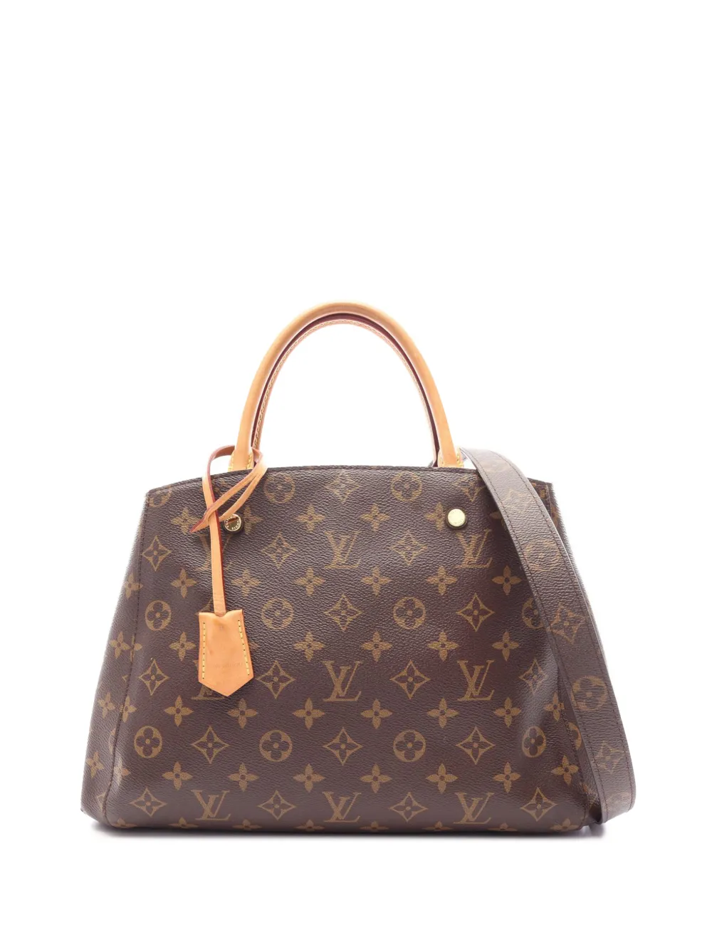 Louis Vuitton Pre-Owned 2017 Monogram Montaigne MM satchel - Brown