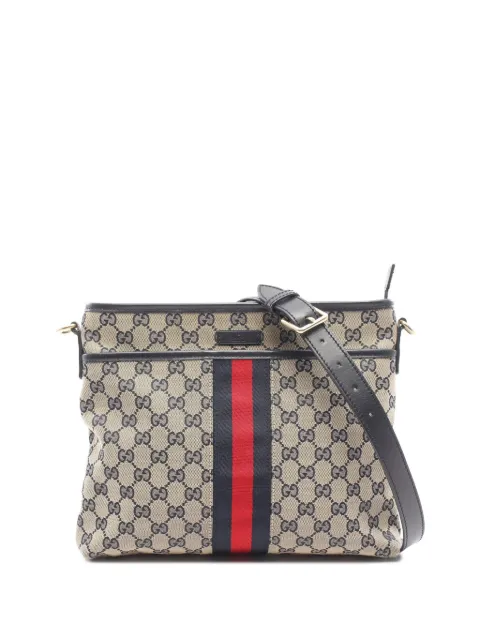 Gucci Pre-Owned 2000-2015 GG Canvas Web crossbody bag
