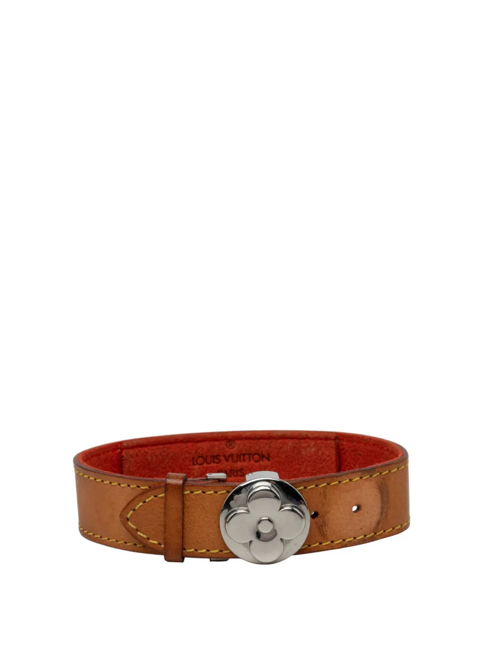Louis Vuitton Pre-Owned 1999 Vachetta Monogram Wish Bracelet costume bracelet - Marron