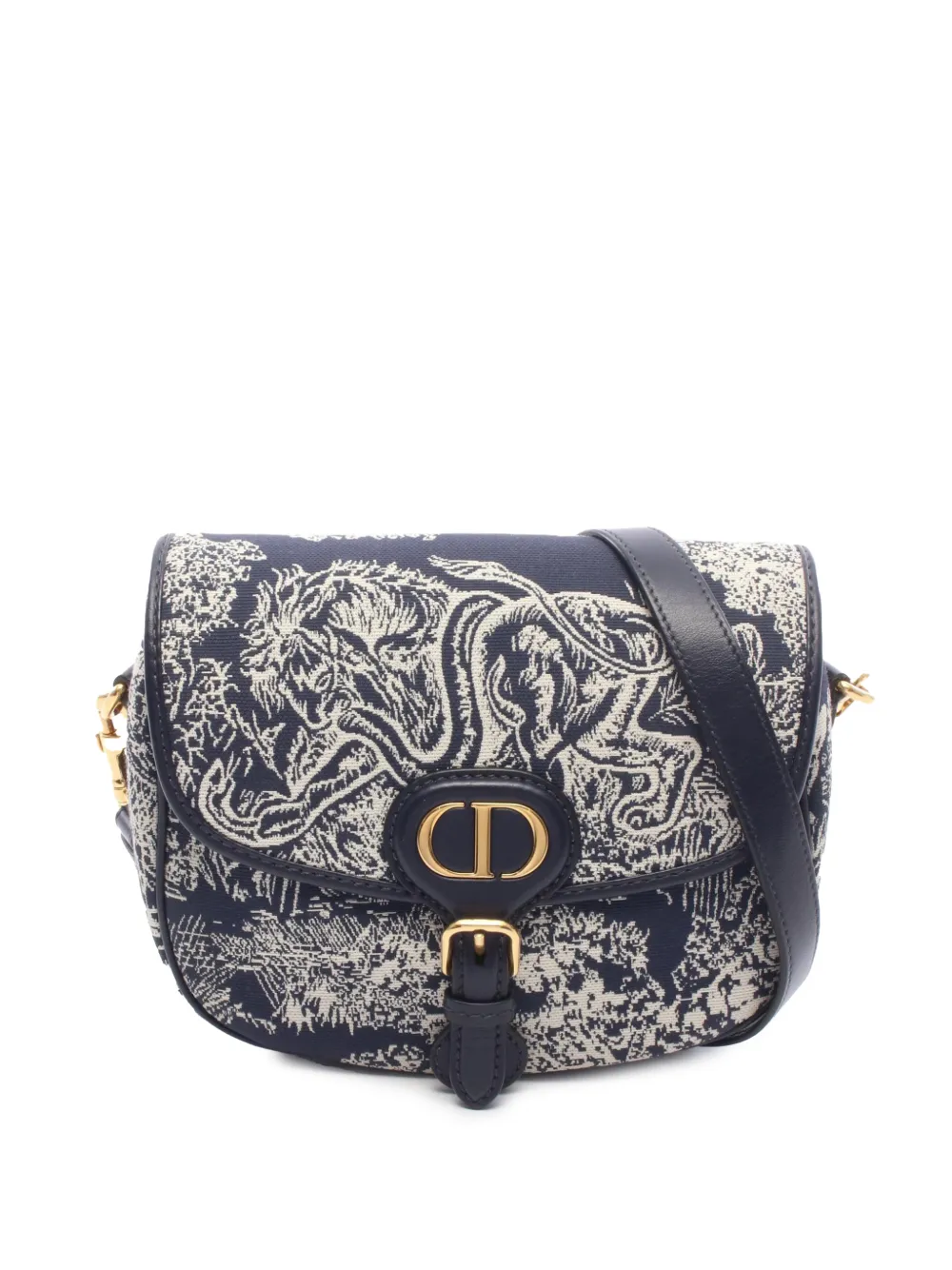 Christian Dior Pre-Owned 2000-2026 Medium Toile de Jouy Bobby crossbody bag - Blau