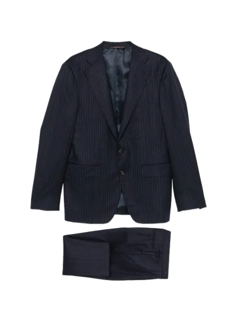 Canali pinstripe-pattern wool suit