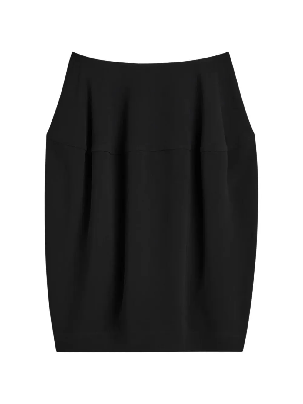 TOTEME sculptural skirt black - Schwarz