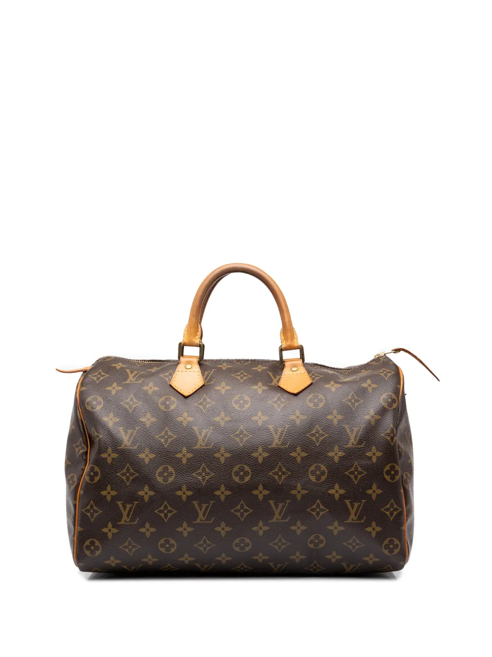 Louis Vuitton Pre-Owned 2012 Monogram Speedy 35 boston bag - Marrone