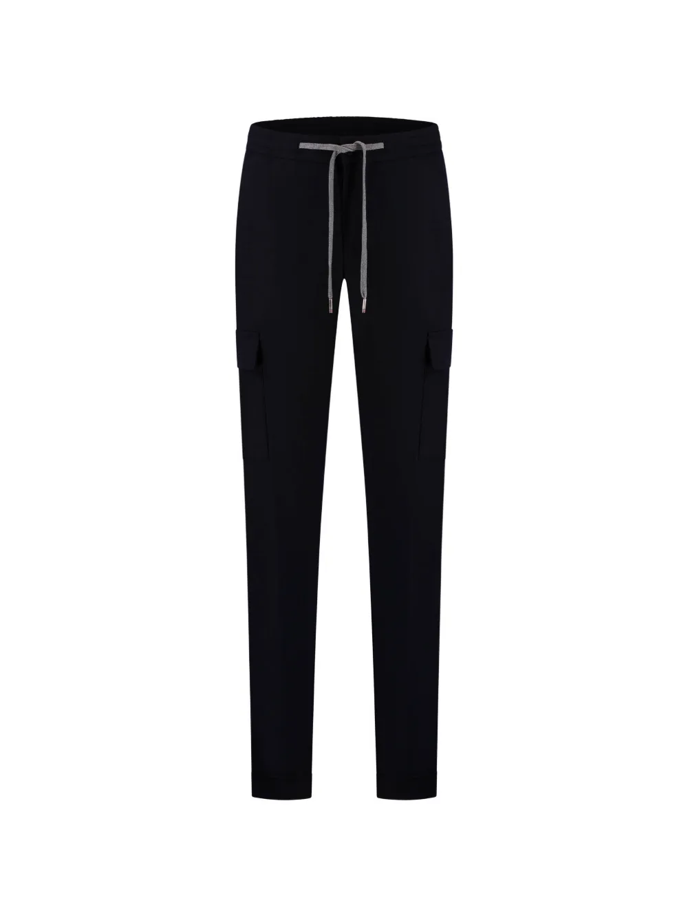 Marco Pescarolo drawstring tapered trousers - Noir Marco Pescarolo drawstring tapered trousers - Noir