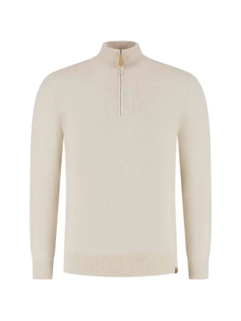 Jacob Cohën quarter-zip knitted sweater