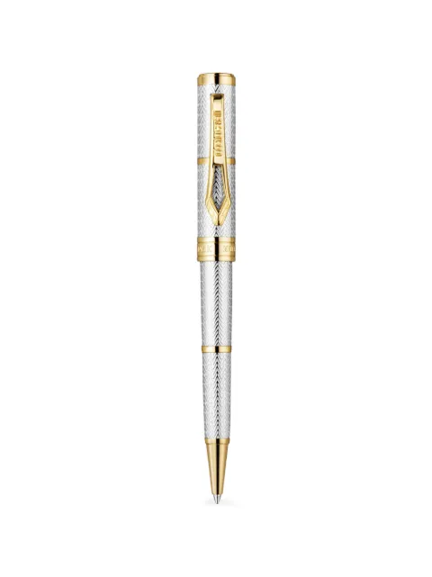 Roberto Cavalli chevron-pattern ballpoint pen