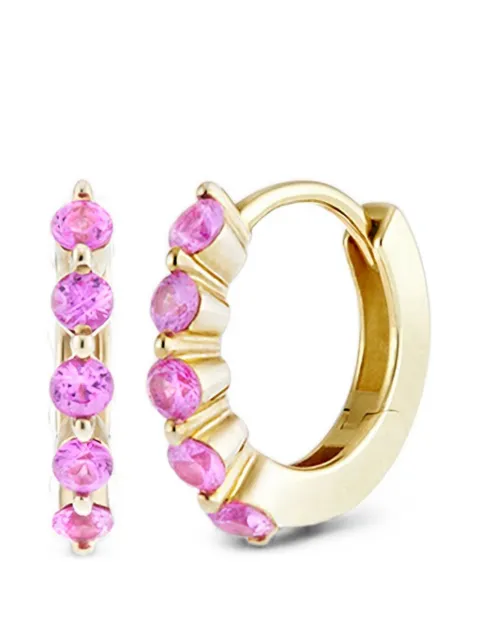 Dinny Hall mini Shuga pink sapphire earrings
