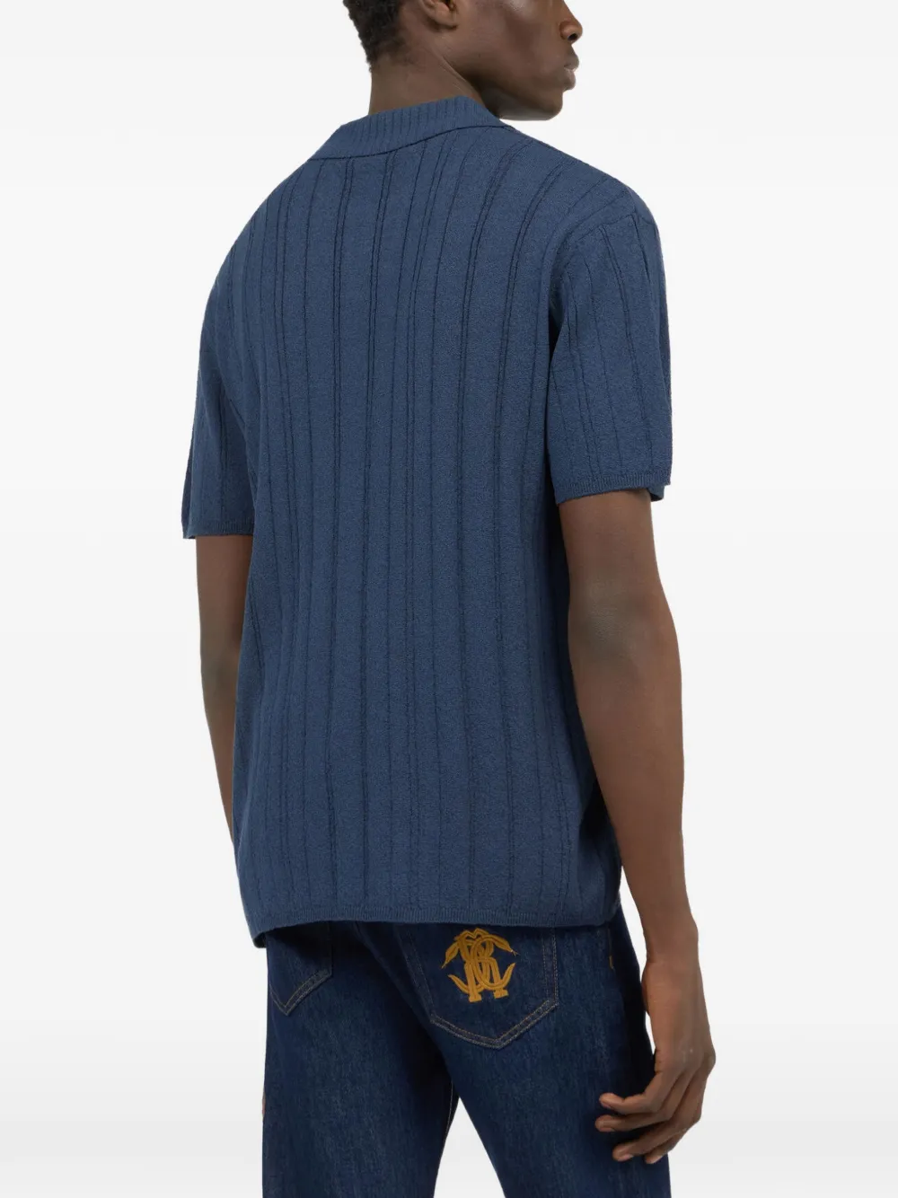 Roberto Cavalli T-shirt met korte mouwen Blauw