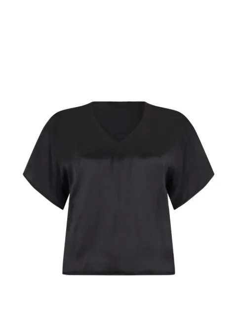 Roberto Cavalli V-neck silk blouse