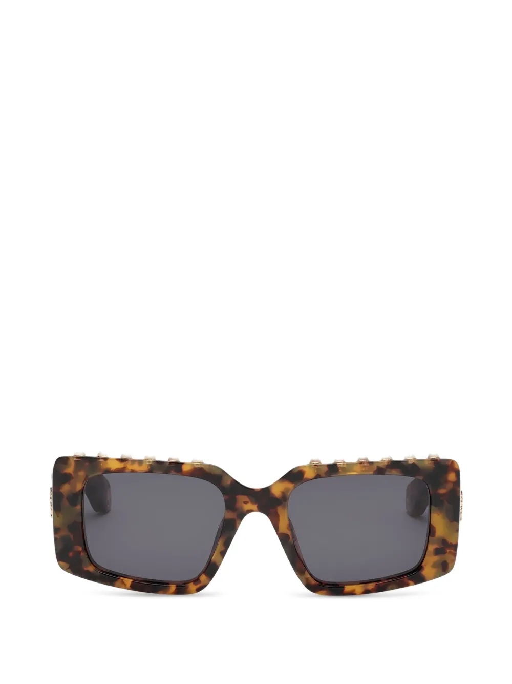 Roberto Cavalli rectangle-frame sunglasses - Marrone