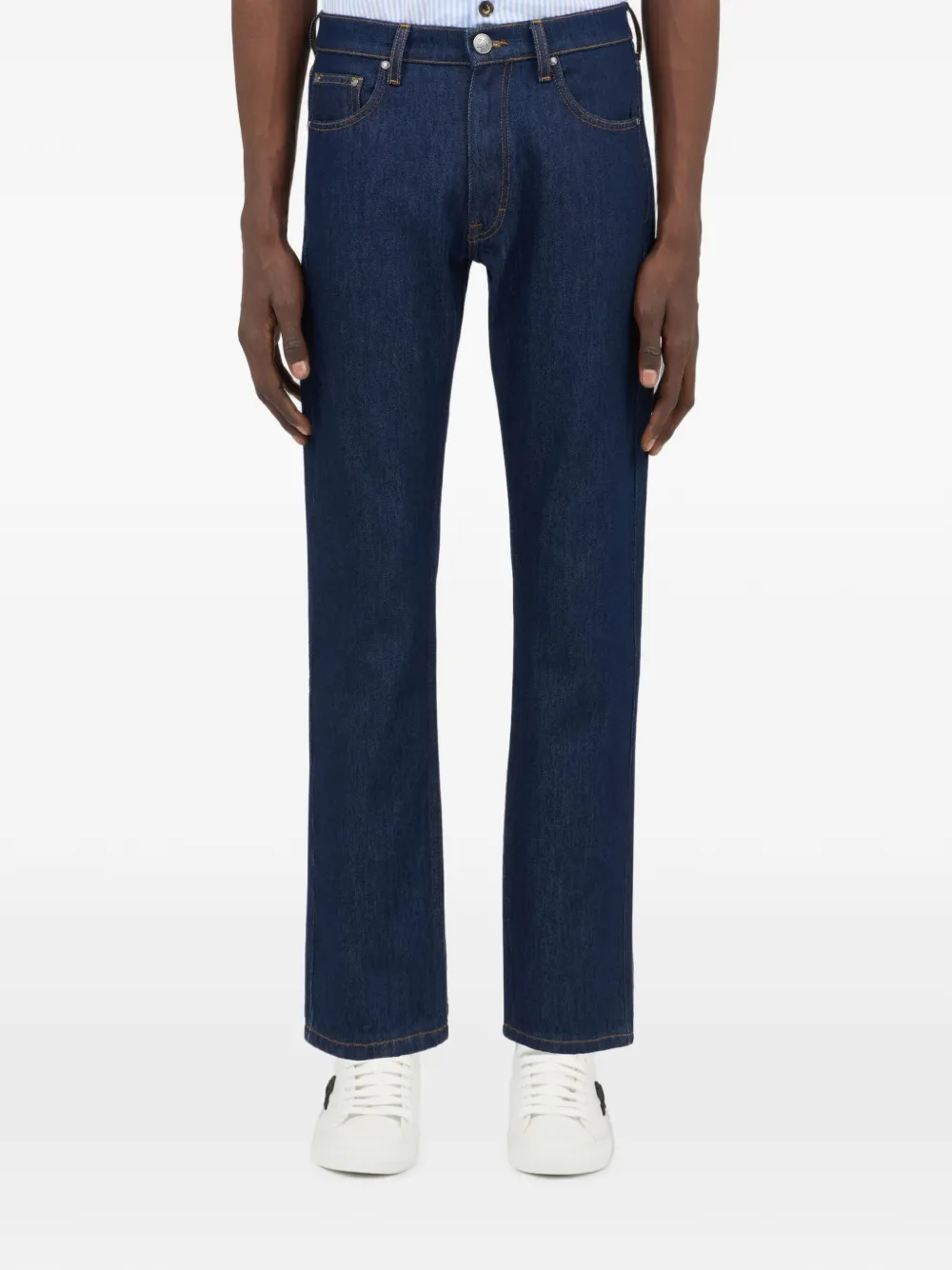 Roberto Cavalli Straight jeans Blauw