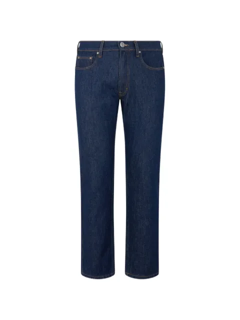 Roberto Cavalli logo-embroidered straight-leg jeans