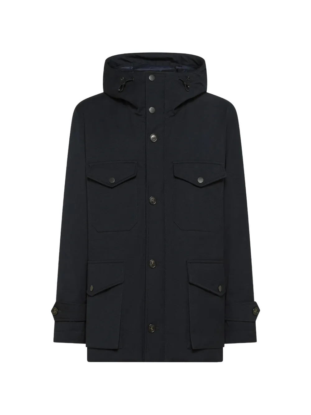 Seventy hooded multi-pocket jacket | azul | Image 1