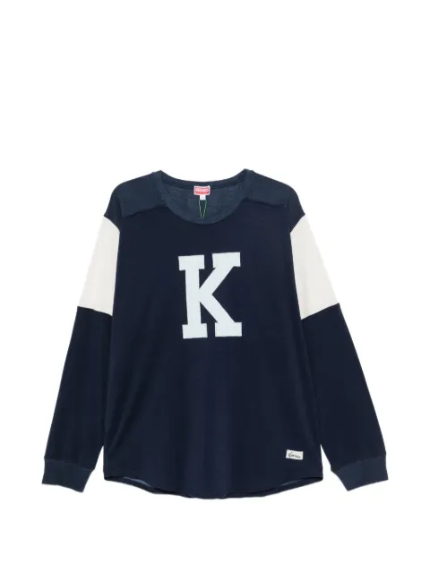 Kenzo logo-print long-sleeved T-shirt