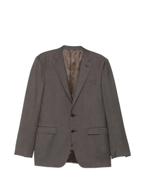 Canali single-breasted wool suit