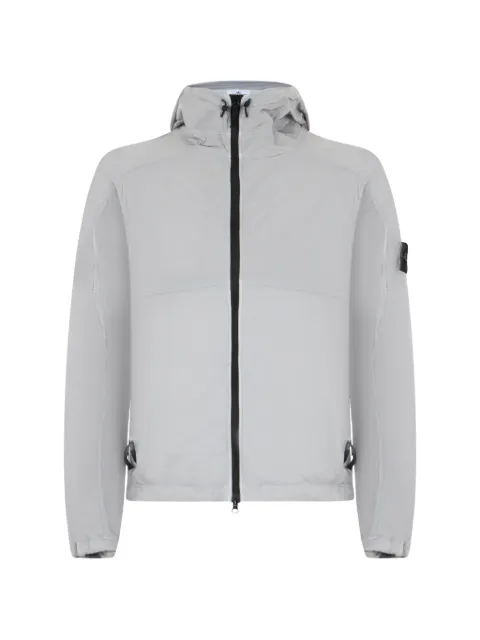 Stone Island hooded water-repellent jacket