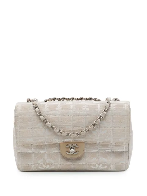 CHANEL Pre-Owned 2000-2002 New Travel Line Medium Nylon Single Flap shoulder bag