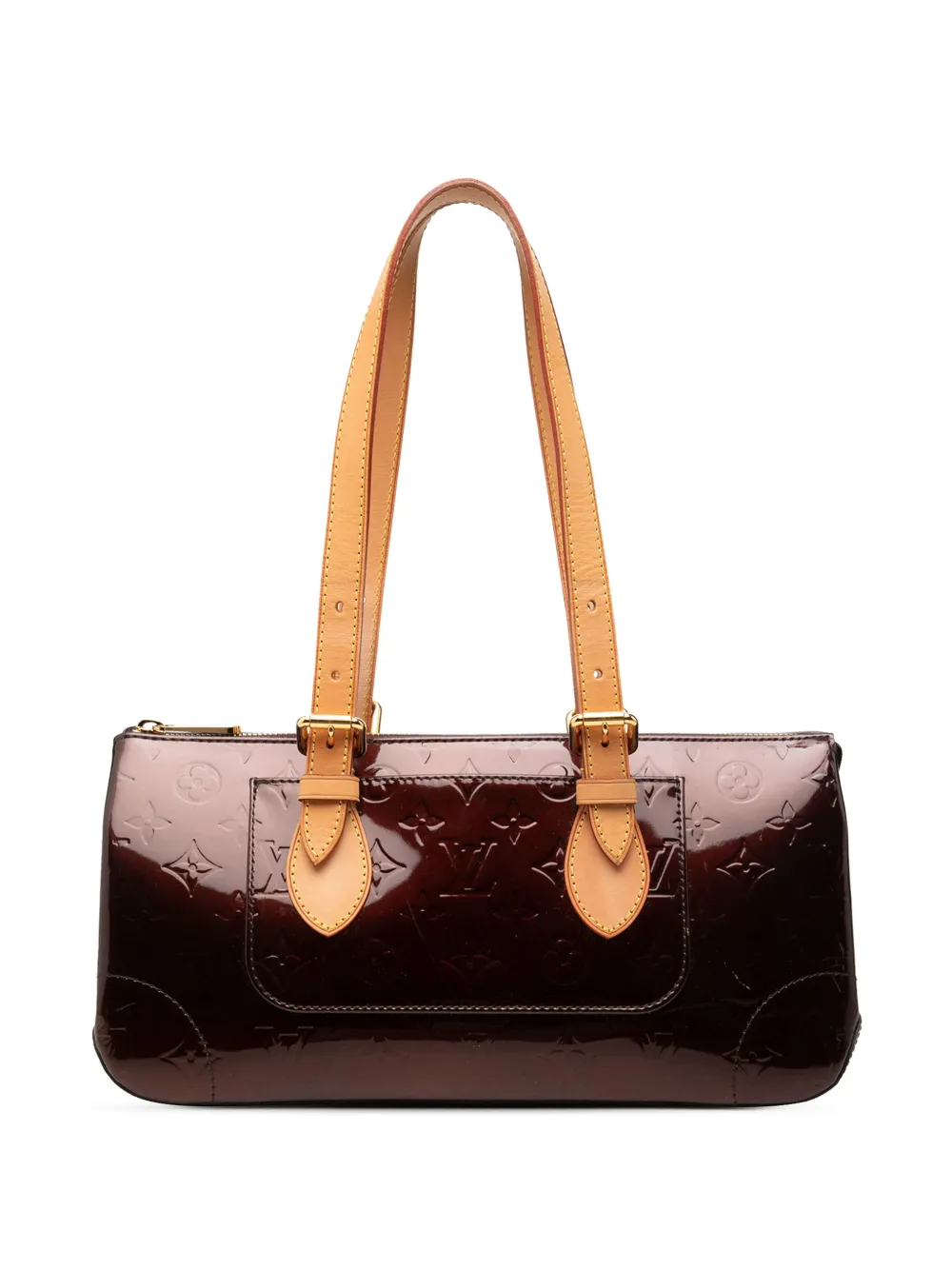 Louis Vuitton Pre-Owned 2008 Monogram Vernis Rosewood Avenue shoulder bag - Rot