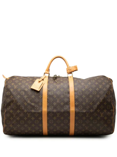Louis Vuitton Pre-Owned Borsa da viaggio Keepall 60 con monogramma 1996