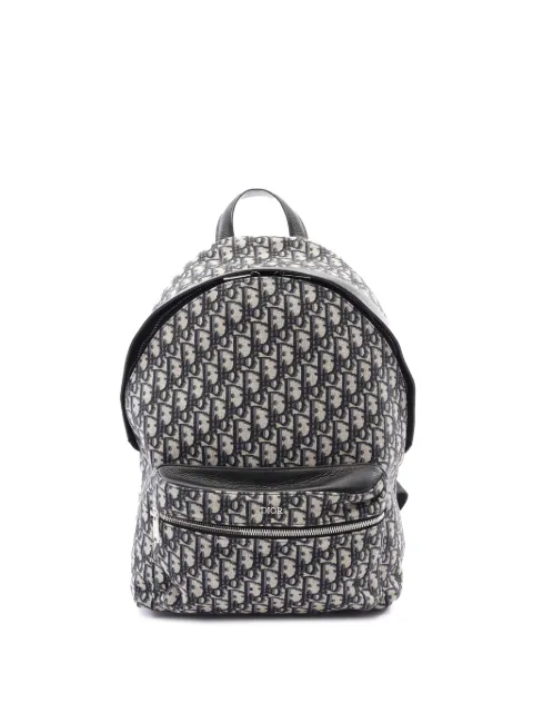 Christian Dior Pre-Owned 2000-2026 Oblique Canvas Rider backpack