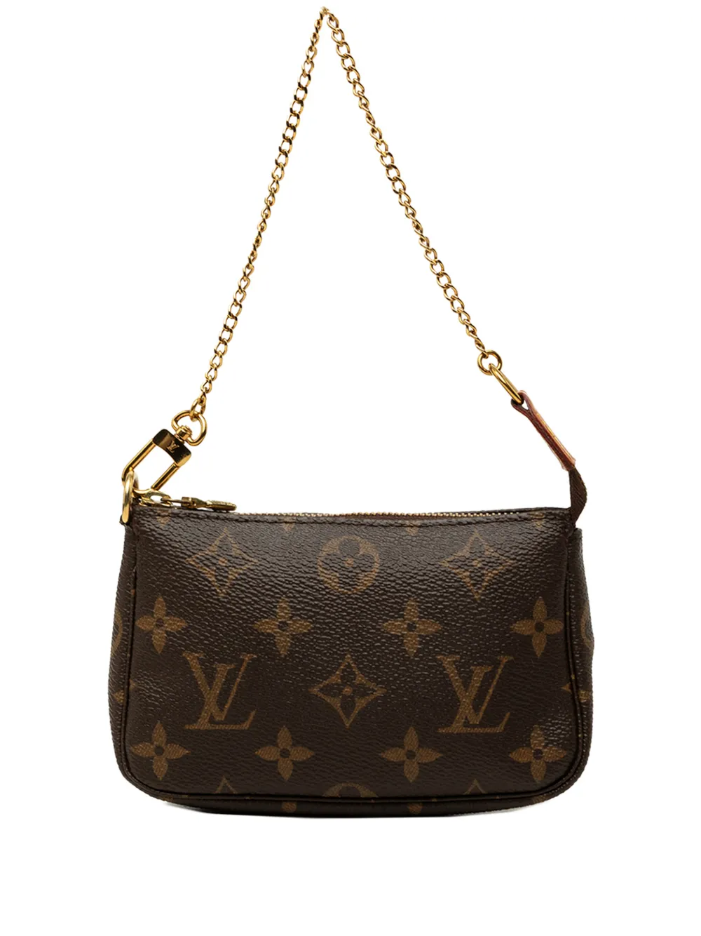 Louis Vuitton Pre-Owned 2016 Monogram Mini Pochette Accessoires handbag - Marrone