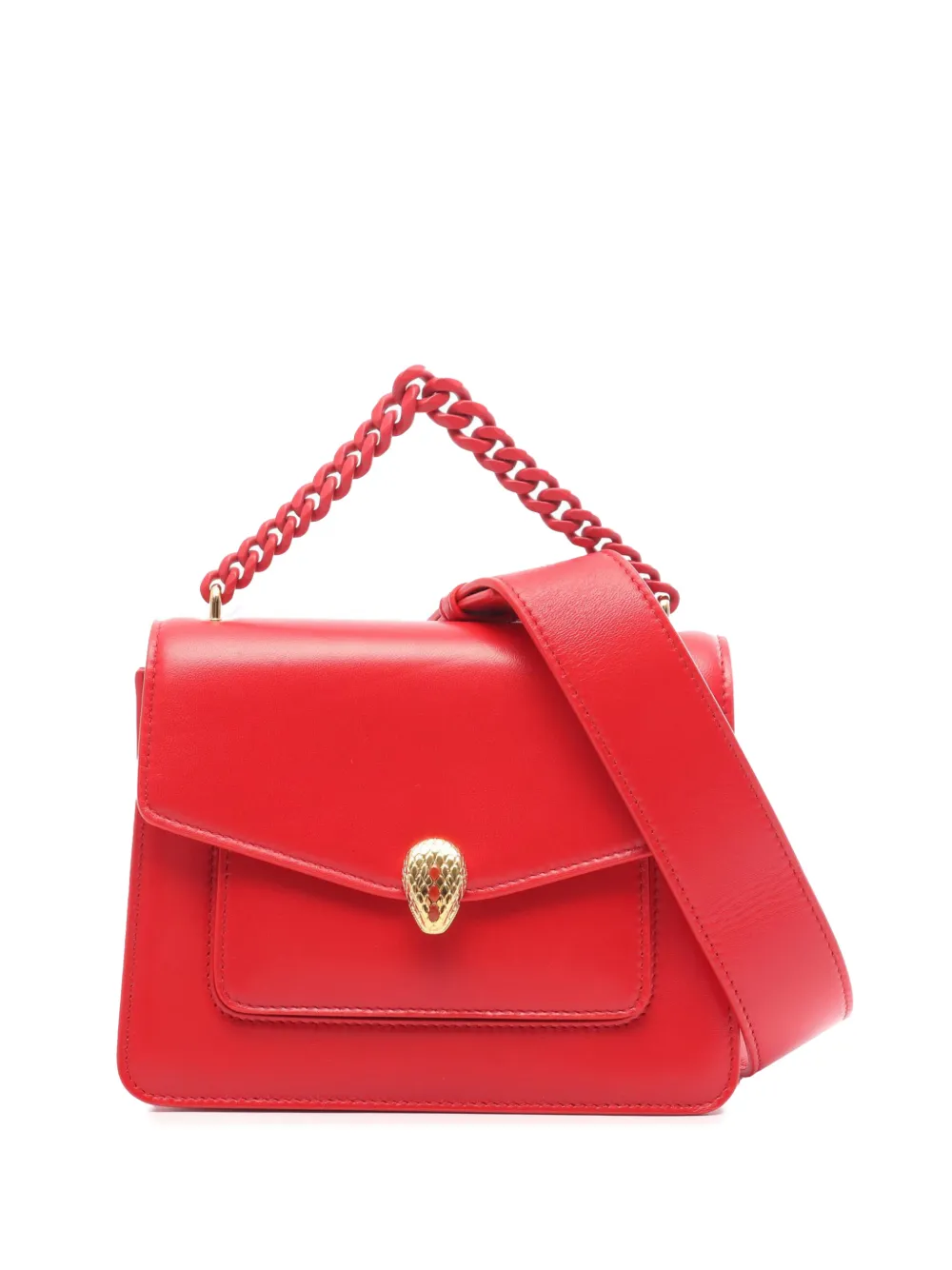 Bvlgari Pre-Owned 2010-2026 Serpenti Forever crossbody bag - Rot