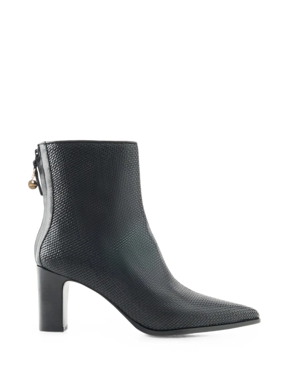 Lottusse Cort leather ankle boots - Noir Lottusse Cort leather ankle boots - Noir