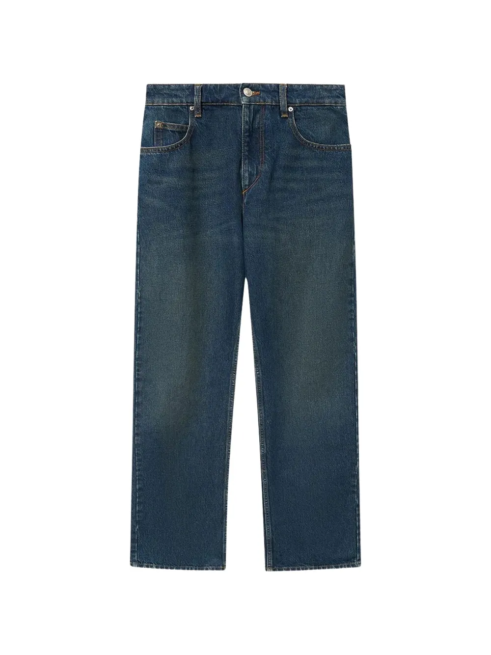MARANT ÉTOILE Dromie faded-effect straight-leg jeans