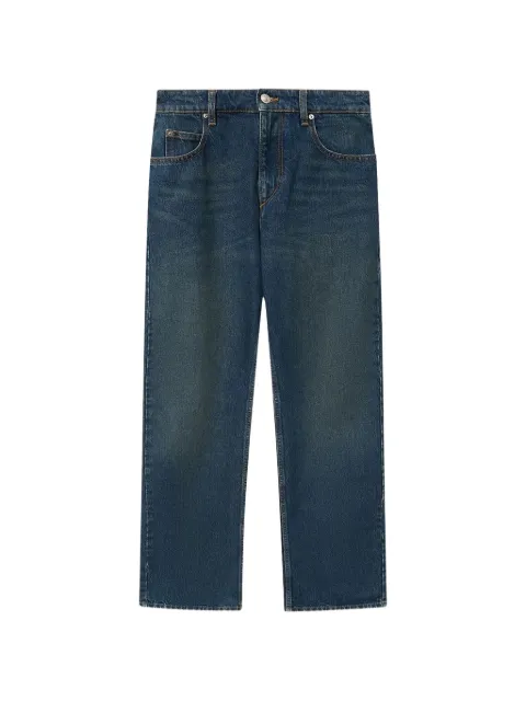 MARANT ÉTOILE Dromie faded-effect straight-leg jeans