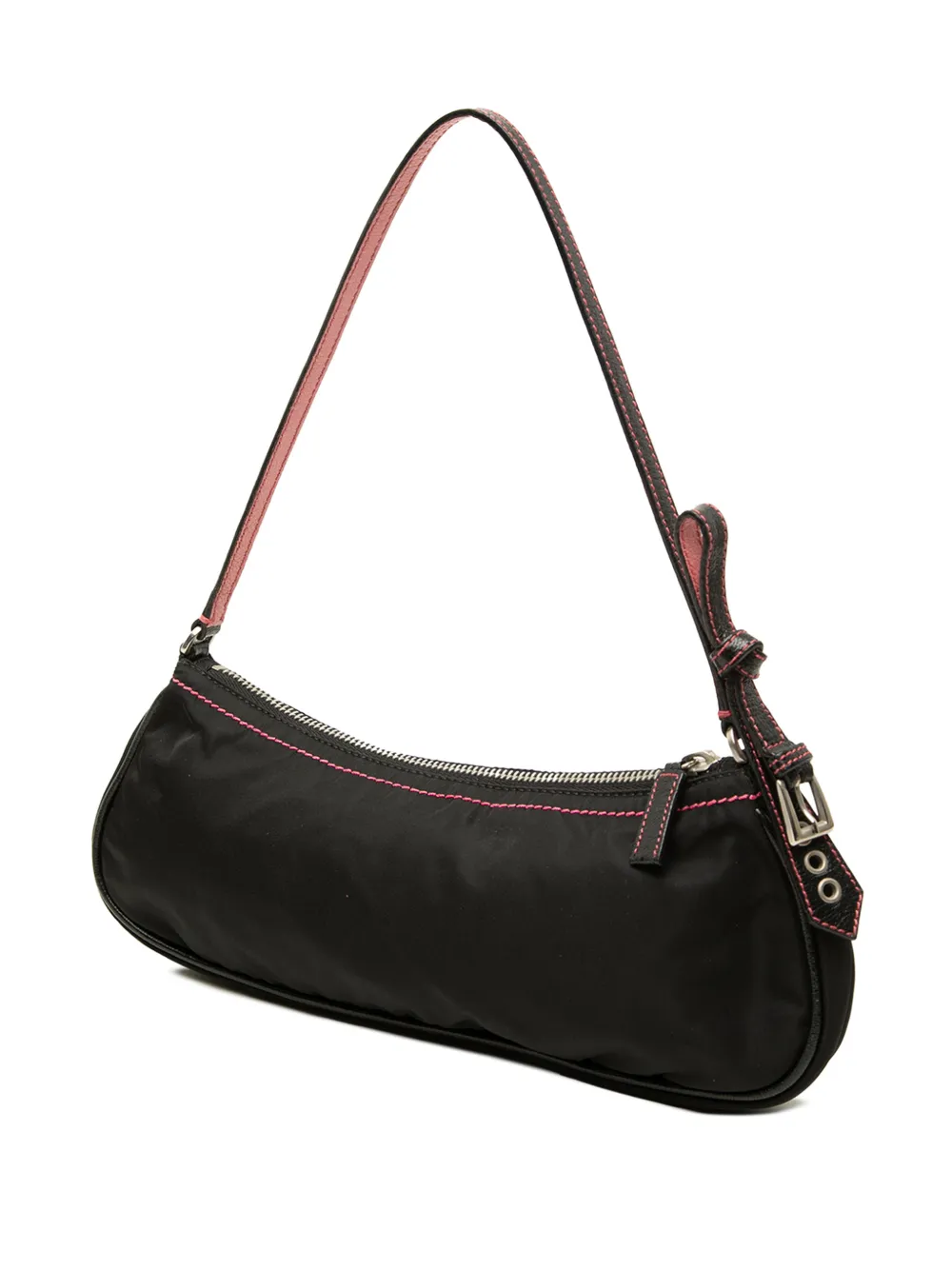 Prada Pre-Owned 2013-2026 テスート ボウ ショルダーバッグ