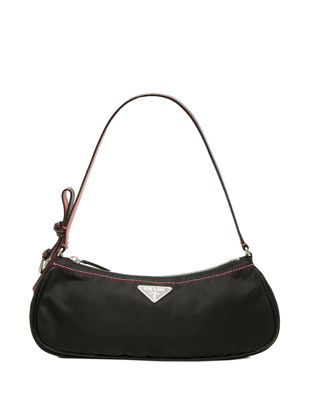 Prada Pre-Owned 2013-2026 テスート ボウ ショルダーバッグ
