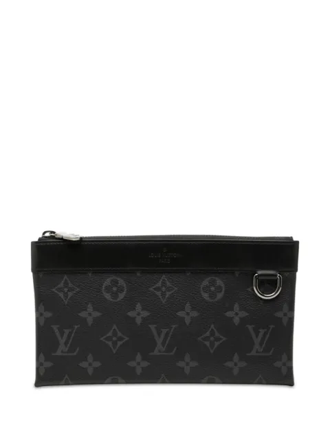 Louis Vuitton Pre-Owned 2021 Monogram Eclipse Pochette Discovery PM clutch bag