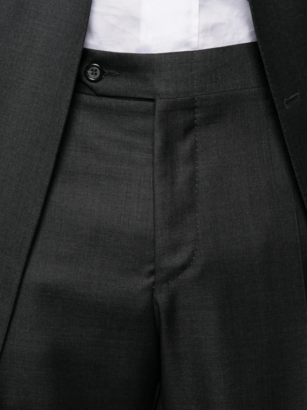 Canali double-breasted peak-lapel suit Grijs