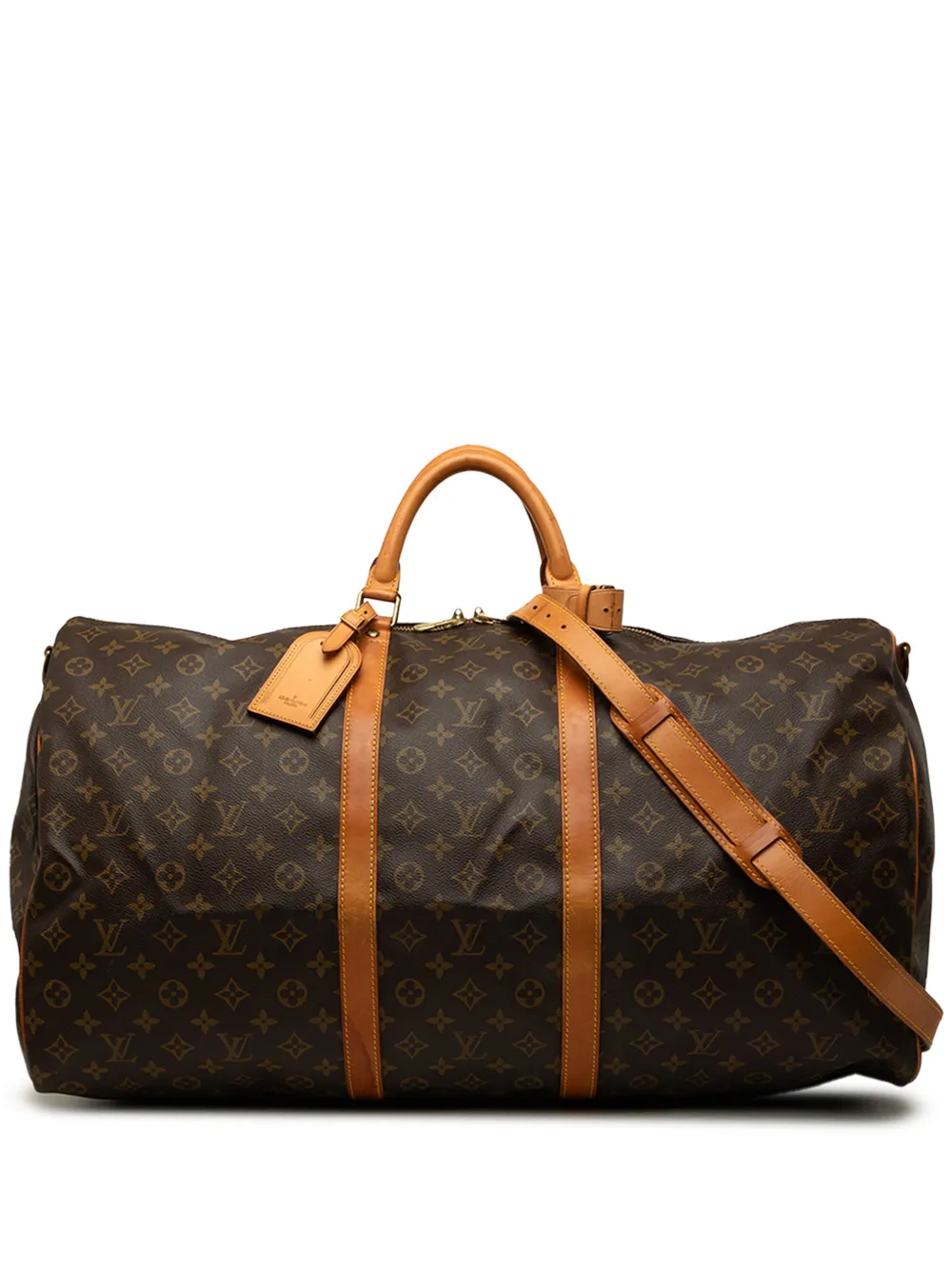 Louis Vuitton Pre-Owned 1992 Monogram Keepall Bandouliere 60 travel bag - Marrone