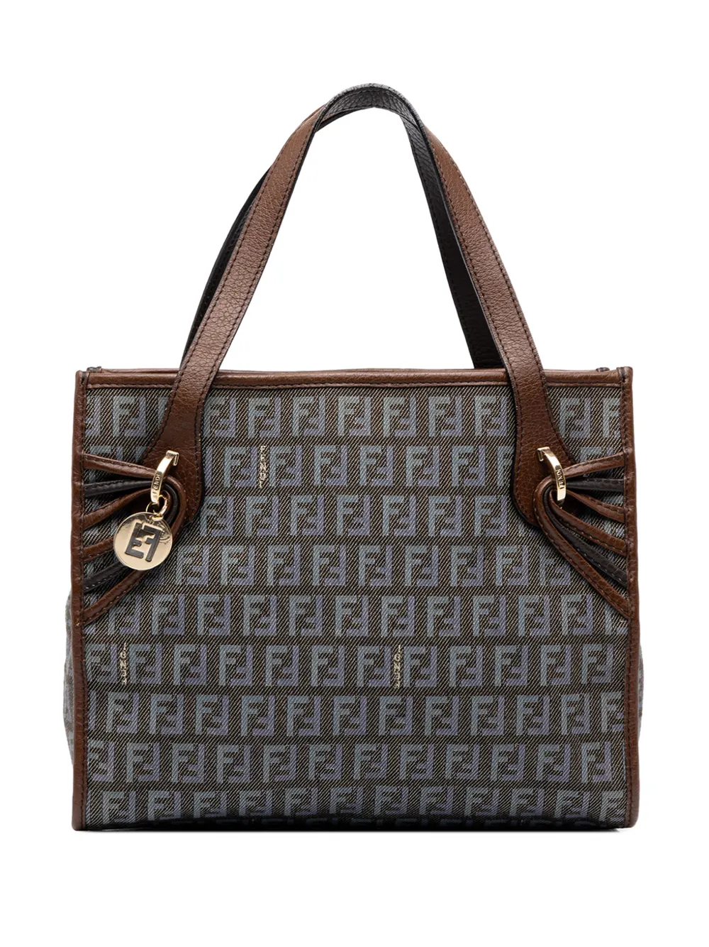 Fendi Pre-Owned 2000-2010 Zucchino Denim handbag - Grigio