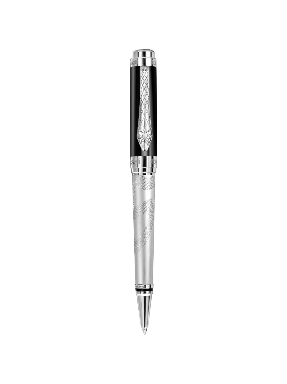 Roberto Cavalli Serpentine ballpoint pen - Argento