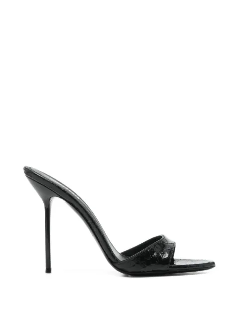Paris Texas sandalias Lidia con efecto de piel de cocodrilo