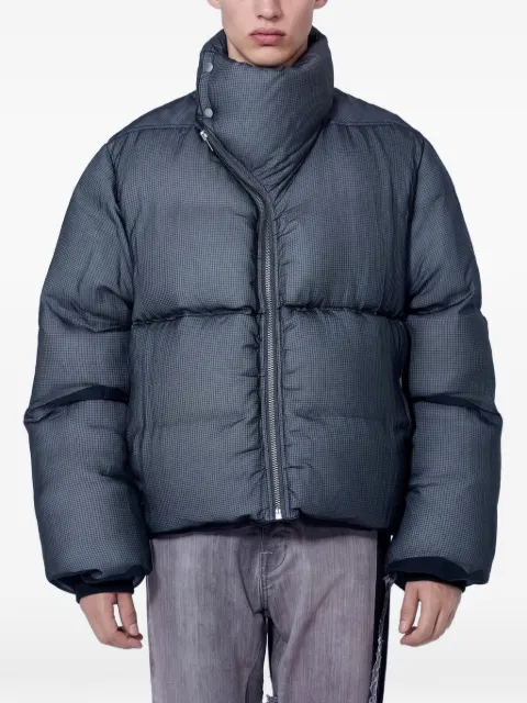 Rick Owens quilted high-neck jacket