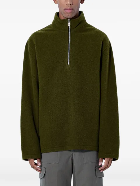 Rier half-zip fleece sweater