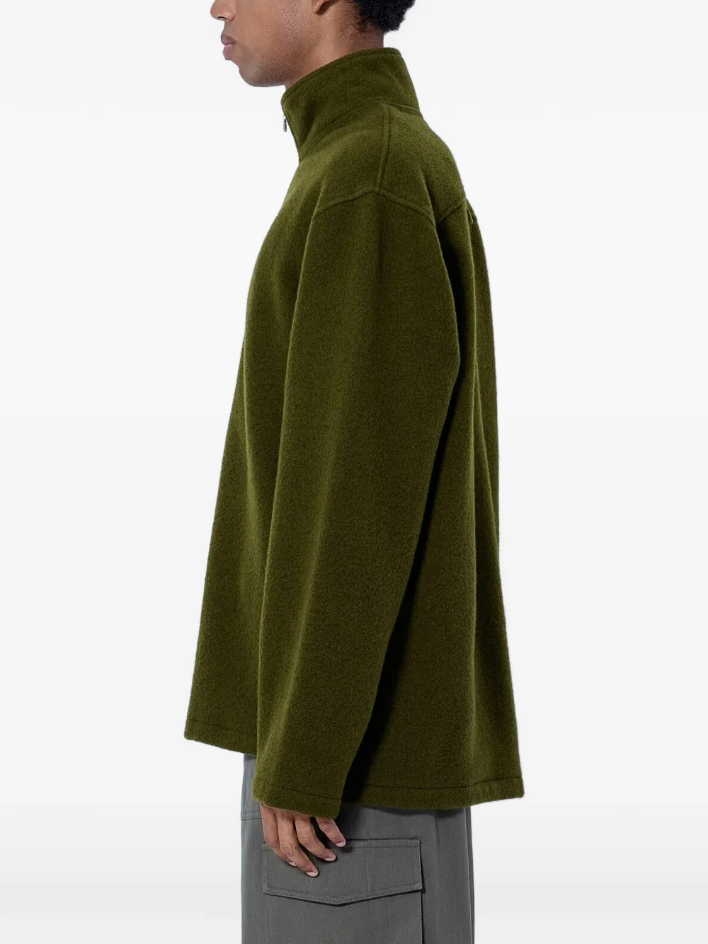 Rier Fleece sweater Groen