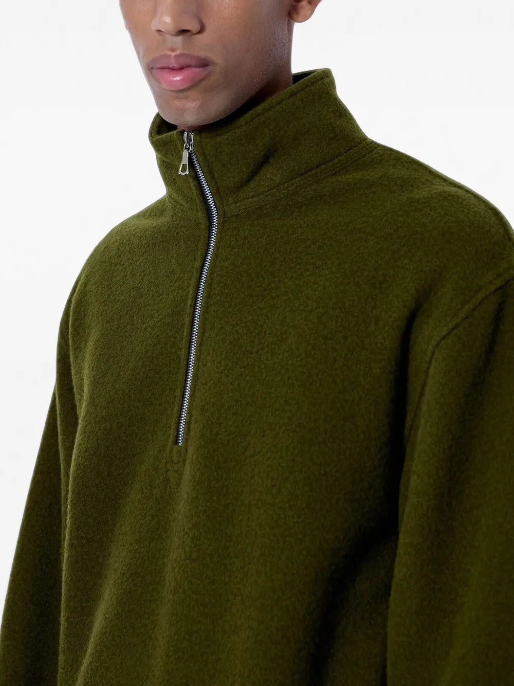 Rier Fleece sweater Groen