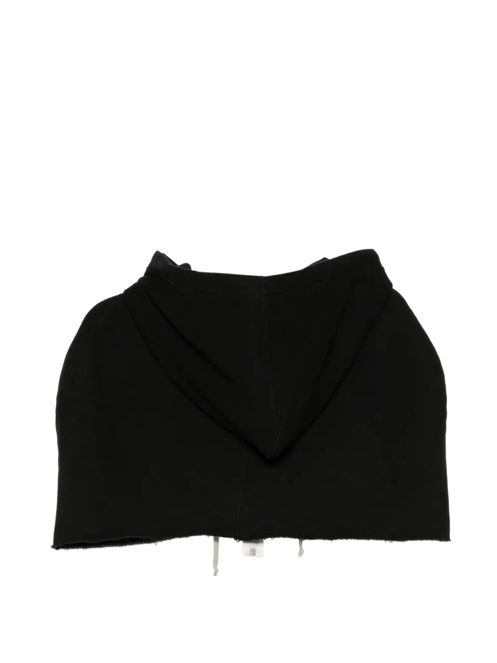 Rick Owens DRKSHDW drawstring hoodie Zwart