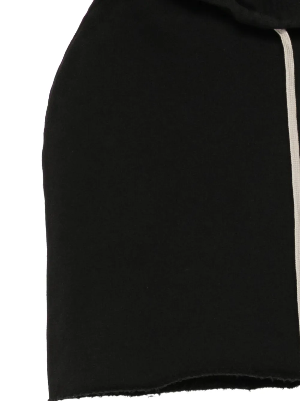 Rick Owens DRKSHDW drawstring hoodie Zwart