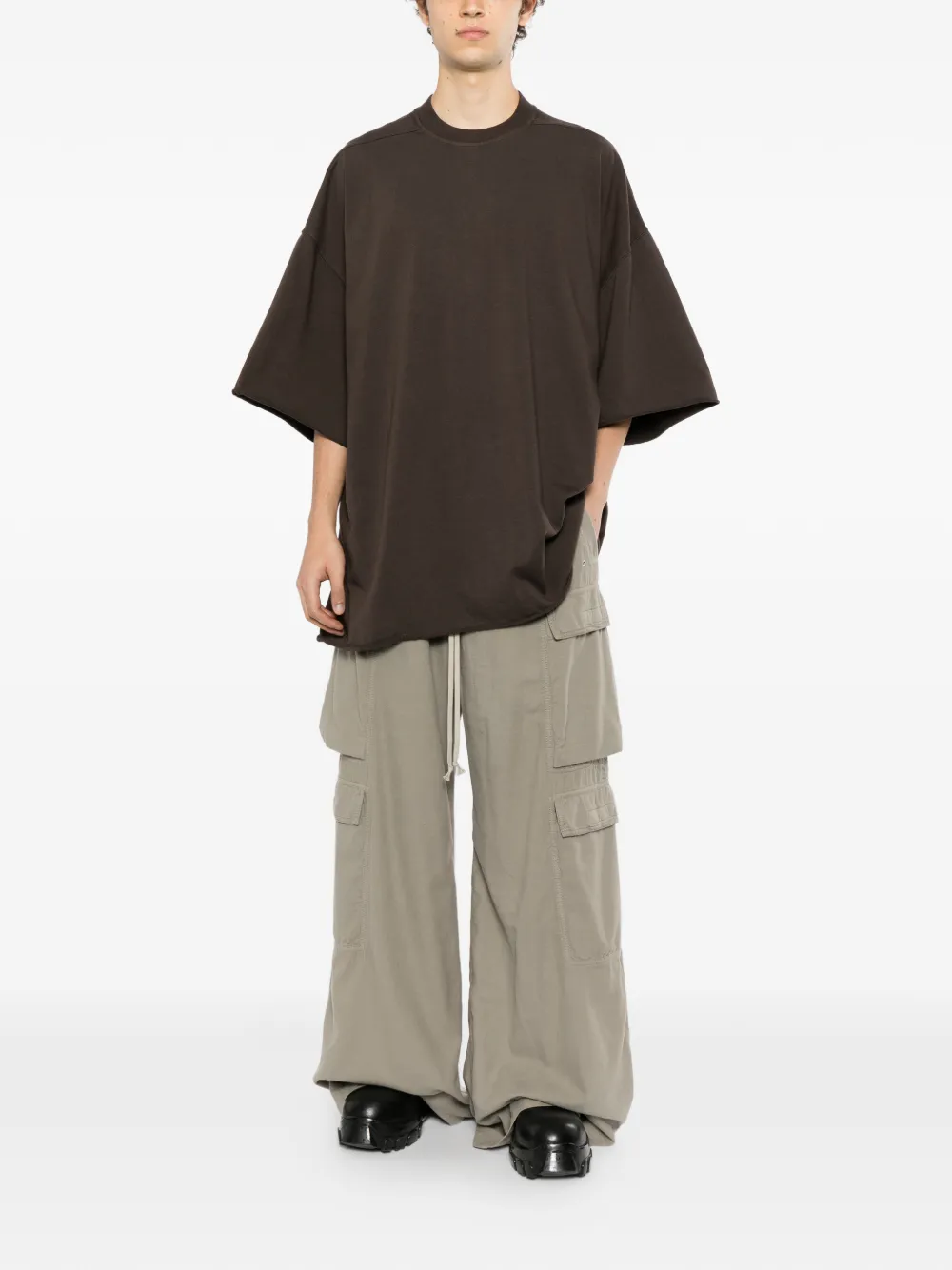 Rick Owens DRKSHDW double cargo jumbo-belas pants Grijs