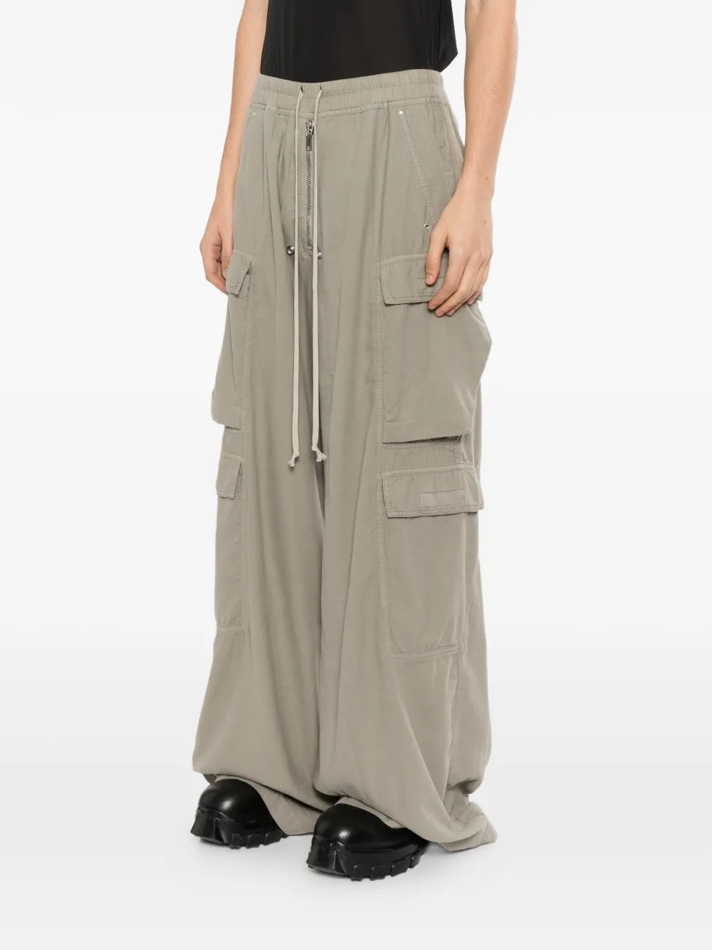 Rick Owens DRKSHDW double cargo jumbo-belas pants Grijs