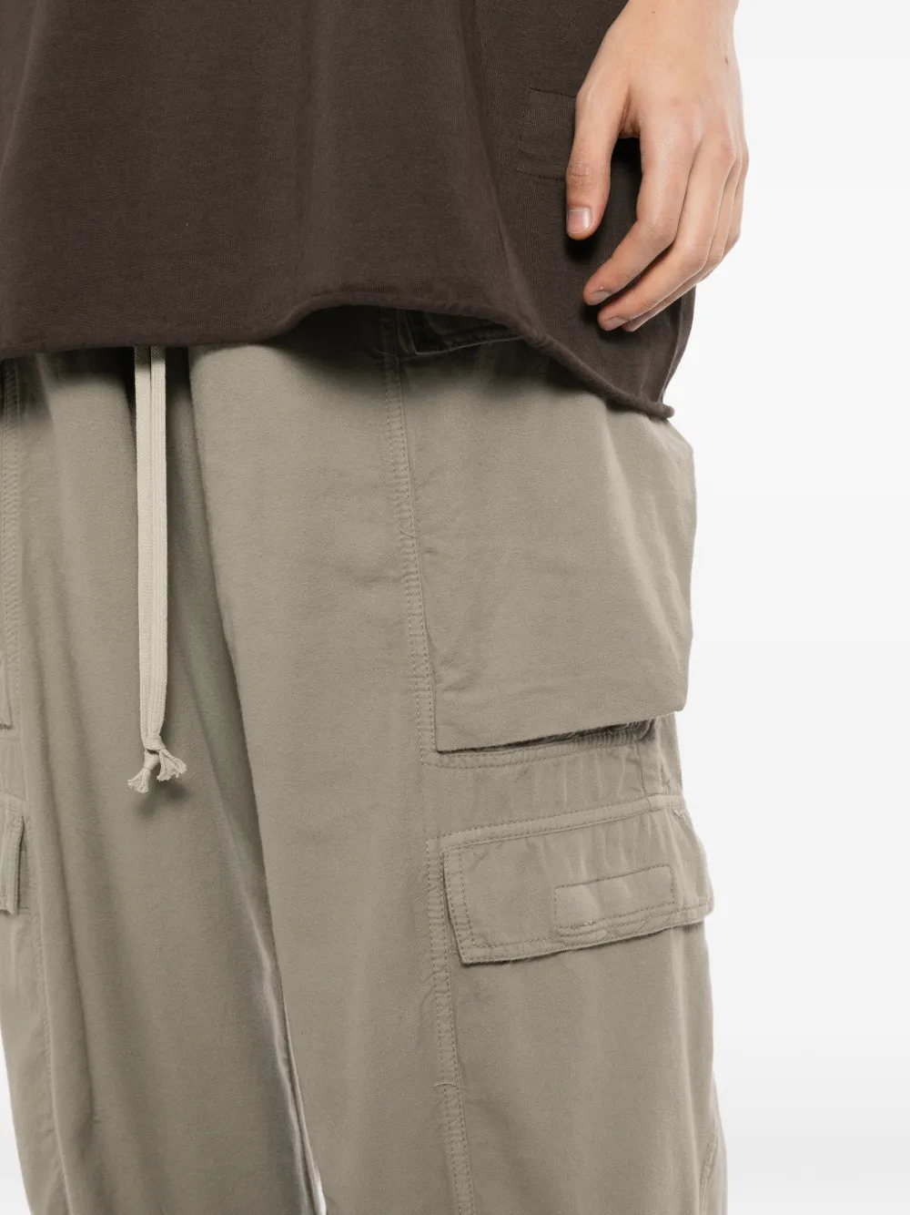 Rick Owens DRKSHDW double cargo jumbo-belas pants Grijs