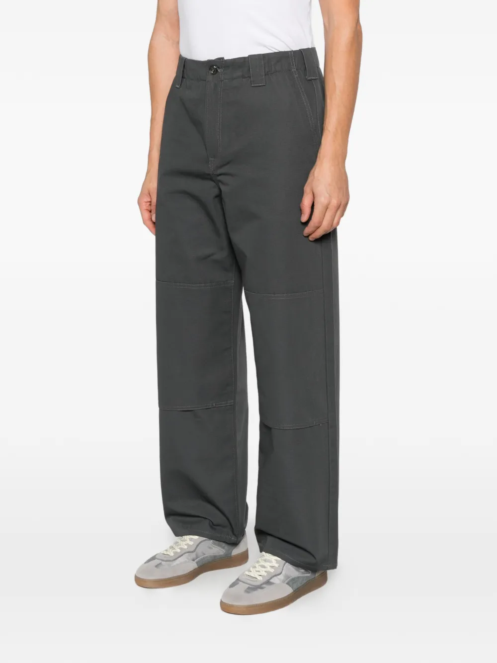 Kenzo panelled wide-leg trousers Grijs