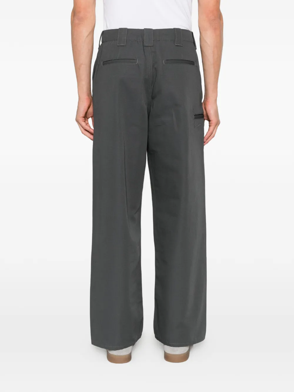 Kenzo panelled wide-leg trousers Grijs