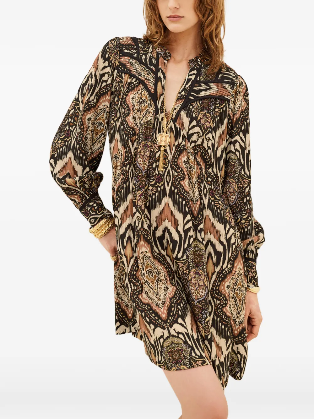 Ba&Sh Zaza mini-jurk Zwart